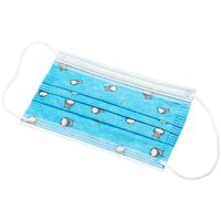 centecassol sos perfume mascarilla quirurgica para ninosas azul 3 capas pack 50 para mujer