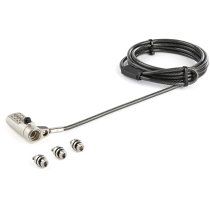 Cable de 2m de Seguridad Universal 3 en 1 para Ordenadores PortÃ¡tiles