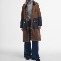 barbour carolyn waxed cotton jacket - 18