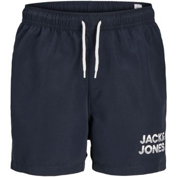 Jack & Jones Bañador 12270153 JJSTYD SWIM SHORTS LN JNR SKY CAPTAIN para niño