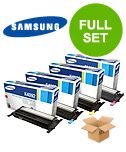 Original Multipack Samsung CLP-670 Printer Toner Cartridges (4 Pack) -CLT-K5082L