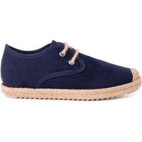 pisamonas zapatos nina blucher puntera y cordones yute efecto suede para nina