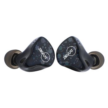 ZiiGaat Cincwyn 2 controlador dinámico + 3 controladores de armadura equilibrada auriculares híbridos IEM HiFi sintonización de estudio con Cable desmontable