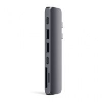 satechi st-cmbpm hub adaptador usb-c multipuertos gris espacial