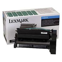 lexmark 15g042c original return-program cyan high capacity toner cartridge