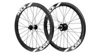 par de llantas pride racing gravity control v2 20   451    10x100   10x110 mm   6 agujeros   negro blanco brillante