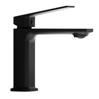 kibath grifo de lavabo monomando verco acabado negro mate fabricado en laton