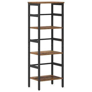 Estante De Libros 3 Niveles 40 X 29,5 X 115 Cm Madera Vieja Vidaxl