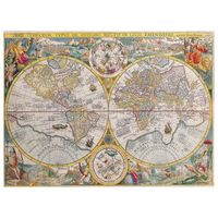 legendarte - cuadro lienzo impresion digital - mapa antiguo no 47 - decoracion pared cm 40x50