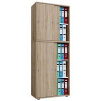 puertas correderas de gabinete de oficina lona 5 compartimentos