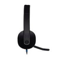 logitech h540 usb auriculares alambrico diadema oficinacentro de llamadas usb tipo a negro
