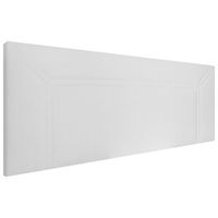 cabecero tapizado milan  cabezal acolchado  tapizado en polipiel de alta gama  color blanco  medida 140x55x3 cm cama 135140 cm