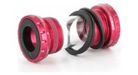 div juego de pedalier first compon  div ents shimano race face   68 73mm rojo