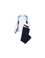 chandal lacoste sport tennis colorblock hombre white