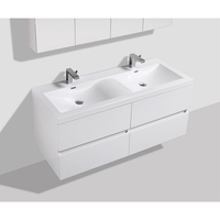 mueble lavabo  lavabo 144cm montado siena roble claro