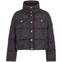 vila abrigo de plumas puff para mujer