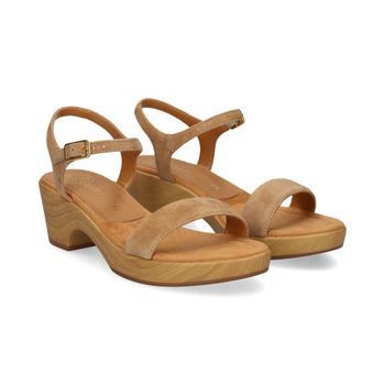 Unisa Sandalias Con Plataforma Mujer - Marrón Talla 38