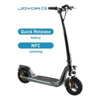 patinete electrico joyor c10 de 500 w 48 v 104 ah autonomia de 50 km neumaticos de 10 pulgadas doble amortiguador