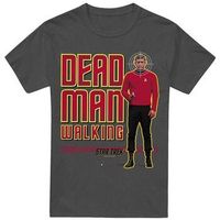 star trek camiseta dead man walking para hombre