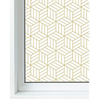 Panorama Vinilo Ventanas Cubos 120x200cm