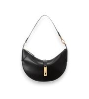 polo ralph lauren para mujer 428871248002 bolso de hombro polo id mini de piel de becerro osfa negro casual