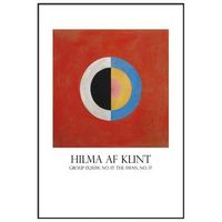 panorama cuadro enmarcado hilma af klint 70x100 cm