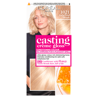 loreal paris casting creme gloss 1021 light pearl blonde hair dye