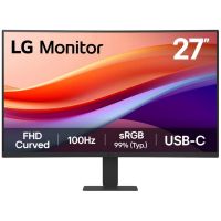 monitor lg 27u421a-b 27 full hd 100hz va curvo hdr10 usb-c flicker free negro