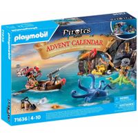 calendario de adviento piratas playmobil 71636 con 24 sorpresas