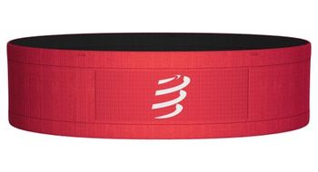 Cinturon compressport free rojo negro