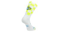 calcetines de running sporcks   race eye amarillo