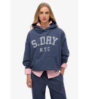 superdry para mujer w2012430a sudadera essential marino s casual algodon