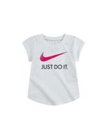 camiseta nike swoosh jdi nina blanco