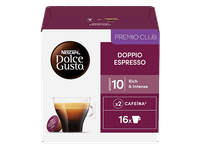 capsulas monodosis - nescafe dolce gusto doppio expresso arabica  robusta pack de 16