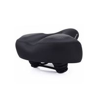 sillin de bicicleta de espuma suave black