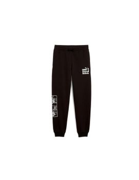 Pantalones Puma Mid90S Sweatpants Tr, Negro Infantil