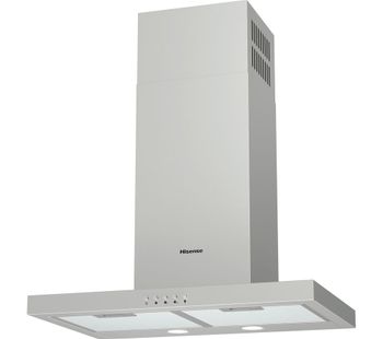 CH6T4BXUK Chimney Cooker Hood - Stainless Steel, Stainless Steel