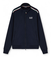 ea7 para hombre 7m001868af13190 chaqueta italian spirit marino m casual verde poliamida