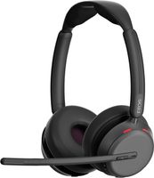epos impact 1060 anc auriculares bluetooth profesionales para pc - doble auricular microfono con cancelacion de ruido epos ai controles intuitivos super wideband audio para oficinas ruidosas