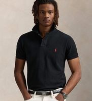 polo ralph lauren para hombre 710782592001 polo de pique negro l casual algodon manga corta