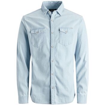 Jack & Jones Camisa manga larga 12138115 SHERIDAN-LIGHT BLUE para hombre