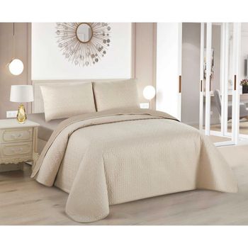 Colcha Cubre Cama Multiusos + Funda para Almohada, Colcha de Microfibra Extra Suave Sofisticación y Comodidad al Mejor Valor, Para Uso Todo el Año