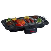 ardes ar1b01 barbacoa y parrilla al aire libre 2200 w electrico mesa negro cromo