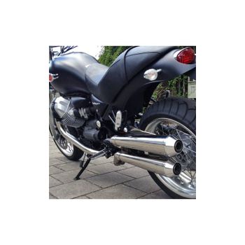 Silenciador de escape Moto Guzzi Bellagio Mistral cónico par