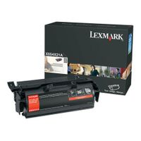 lexmark x654x21e original black extra high capacity toner cartridge