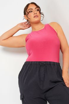 Limited Collection Body Rosa Espalda Nadadora, Mujer Curvy Y Tallas Grandes, Limited Collection