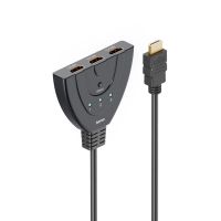conmutador hdmi hama 00205101 3x1 4k60hz 055m