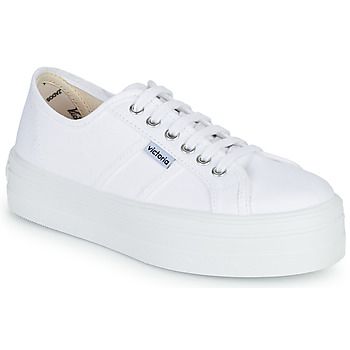 Victoria Zapatillas BLUCHER LONA PLATAFORMA para mujer