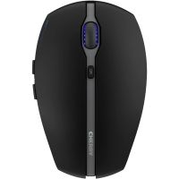cherry gentix bt raton optico ambidextro bluetooth multidispositivo 2000dpi negro