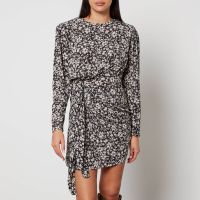 marant etoile dulce chiffon mini dress - fr 34uk 6
